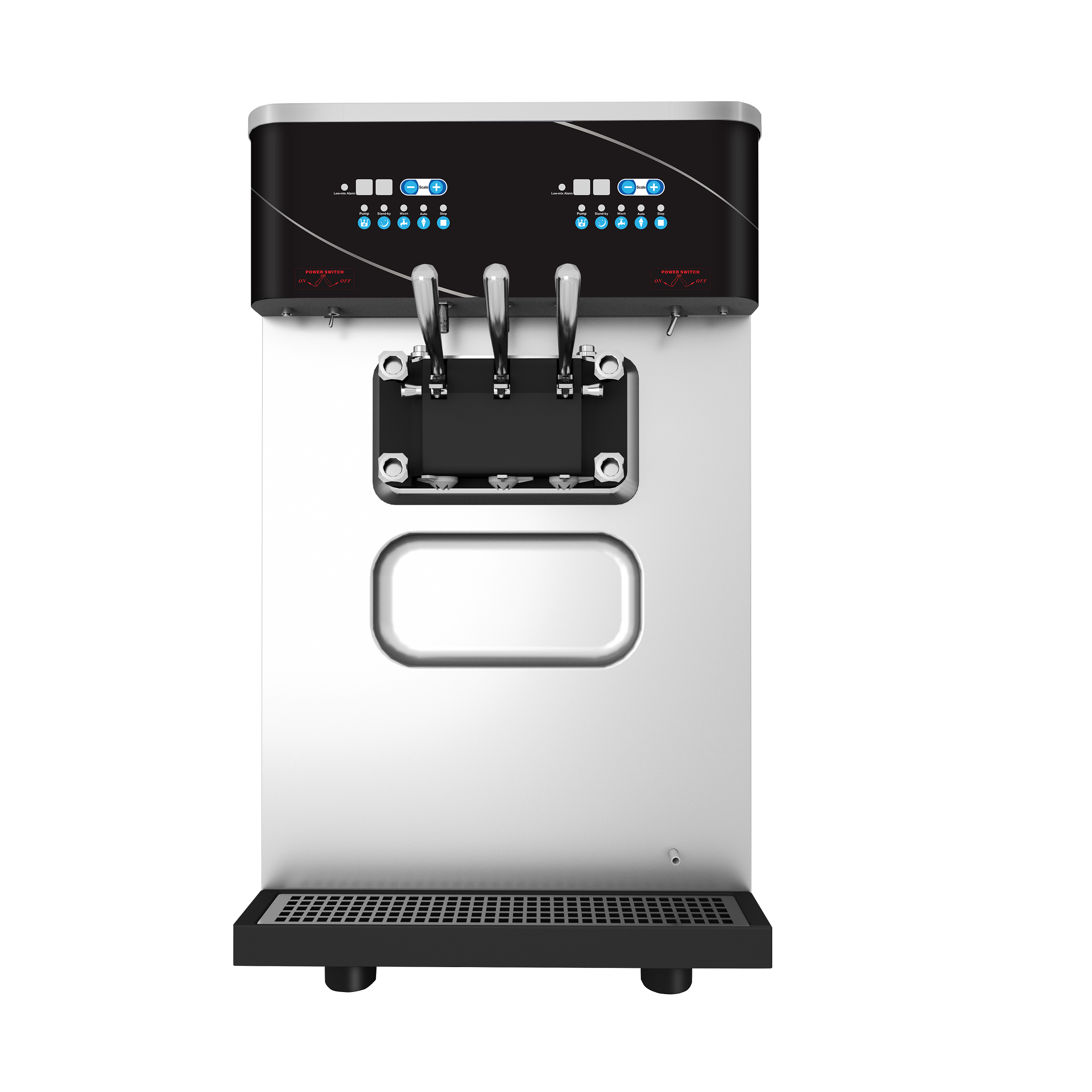 Table Top Dual Control Soft Serve Ice Cream Machine 